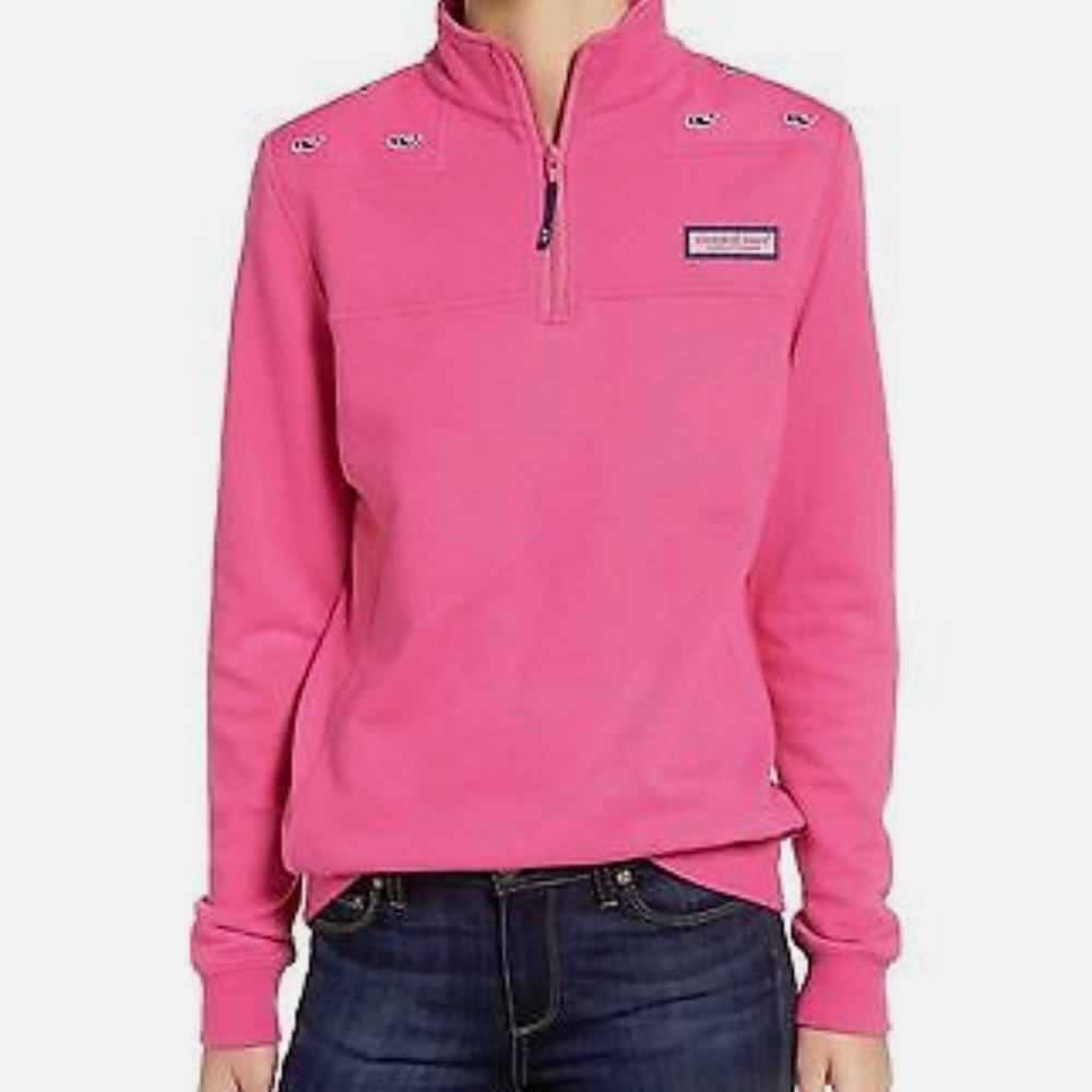 Vineyard Vines Women's Whale Embroidered Shep Shirt, XS